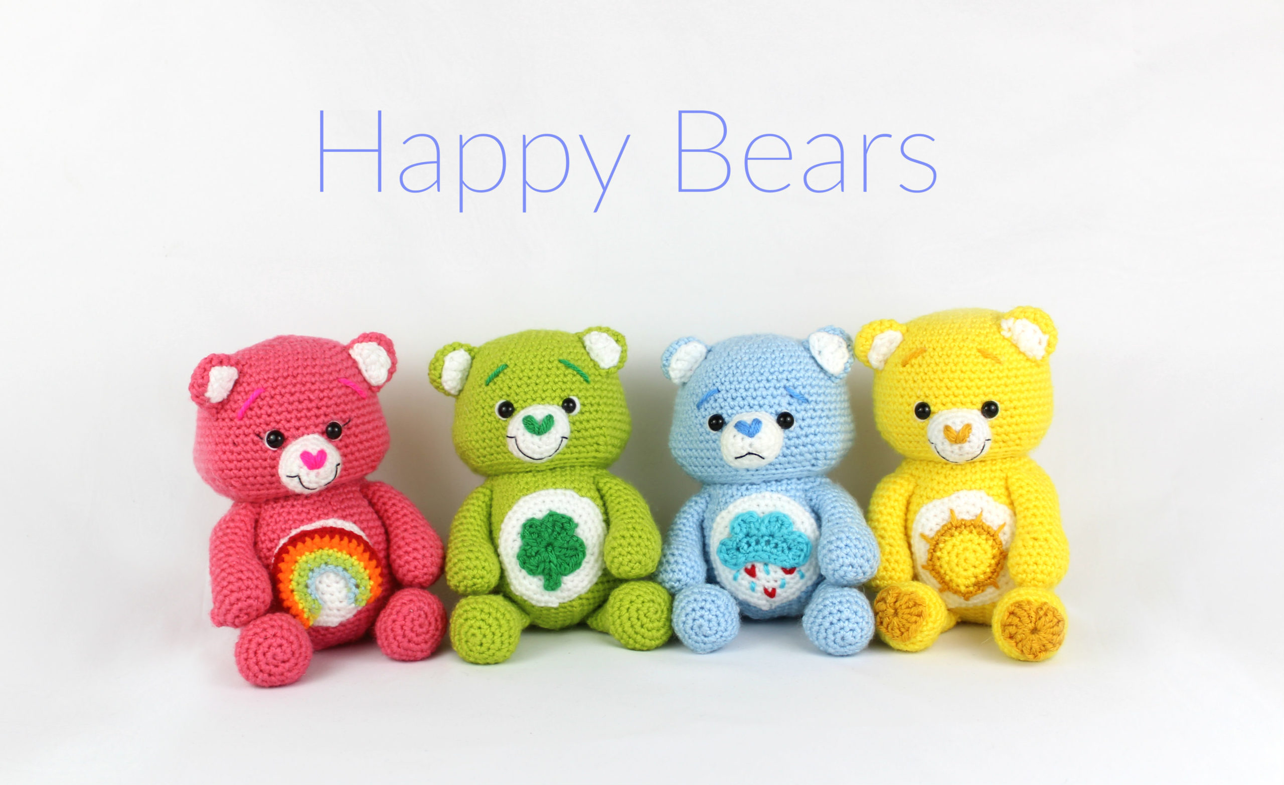 Happy Bears Free Amigurumi Crochet Pattern
