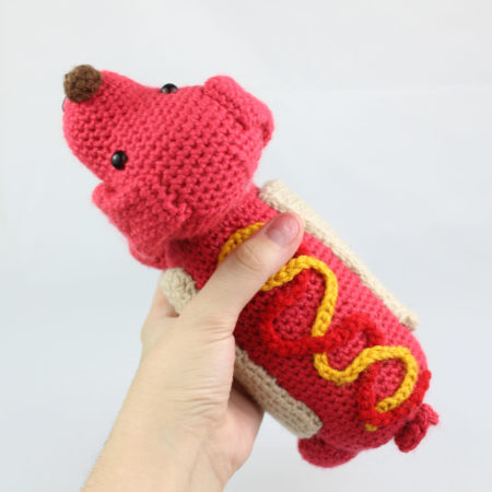 Free Amigurumi Crochet Patterns Hot Dog Summer Food