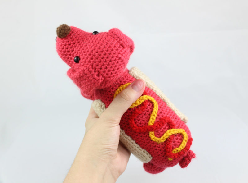 Free Amigurumi Crochet Patterns Hot Dog Summer Food