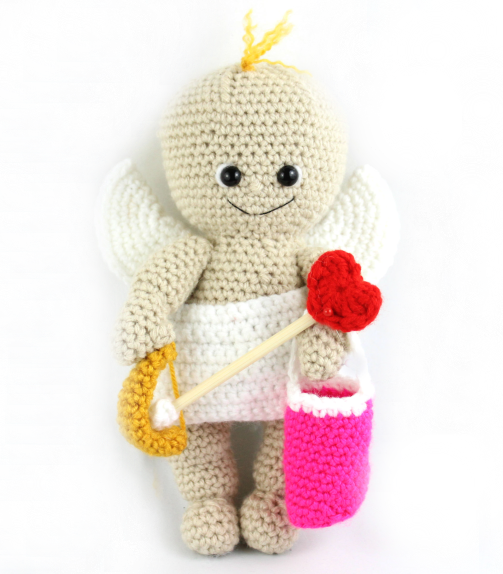 free cupid amigurumi pattern crochet doll