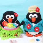 Free Amigurumi Crochet Pattern Tropical Penguins