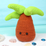 Free palm tree amigurumi crochet pattern