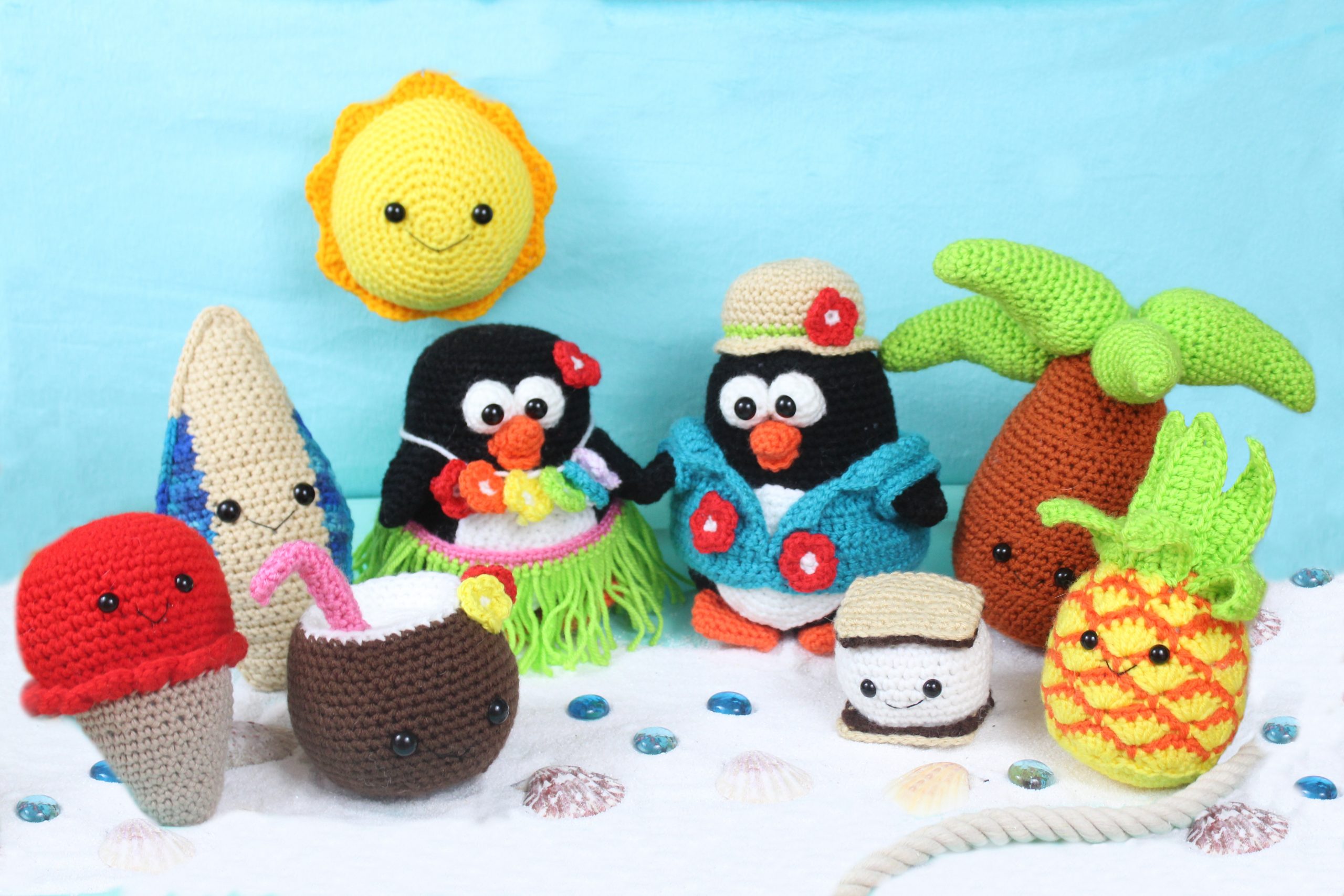 Summer Amigurumi Crochet Along - 8 Free Amigurumi Patterns