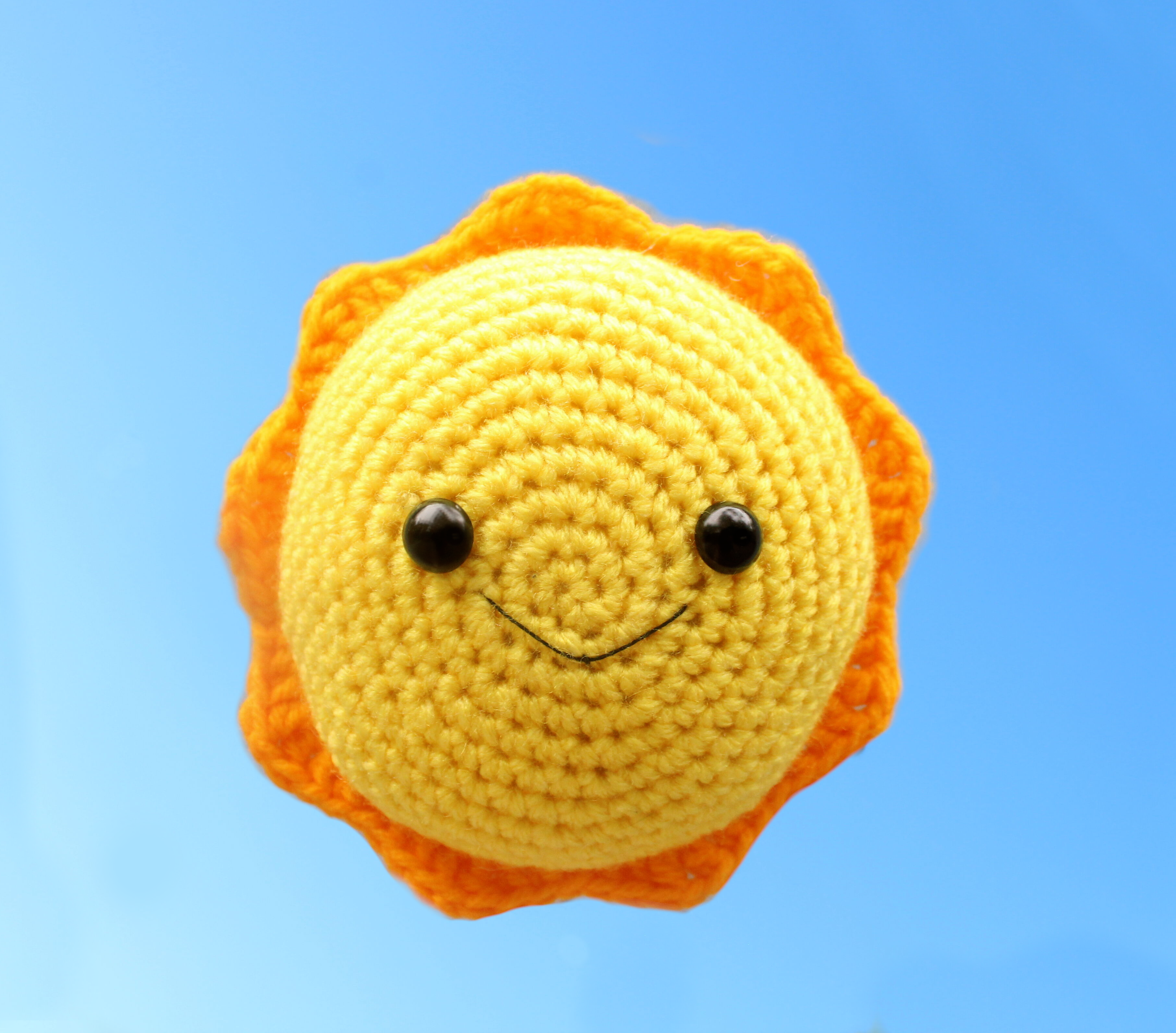 Free sun amigurumi crochet pattern summer