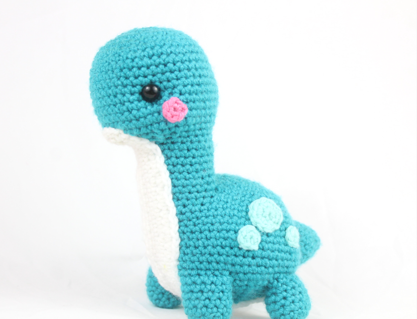Free dinosaur crochet pattern