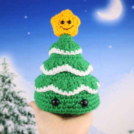 Free christmas tree amigurumi crochet pattern