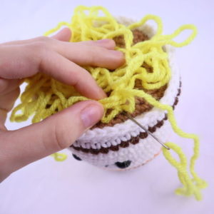 Cup Ramen Amigurumi - Free Crochet Pattern - StringyDingDing
