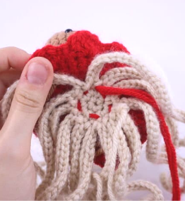 Viral Crocheted Food Dog Hat Maker Shares Spaghetti & Meatballs Demo