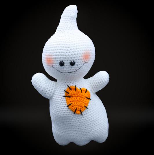 Free country ghost amigurumi crochet pattern