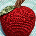 free apple amigurumi crochet pattern