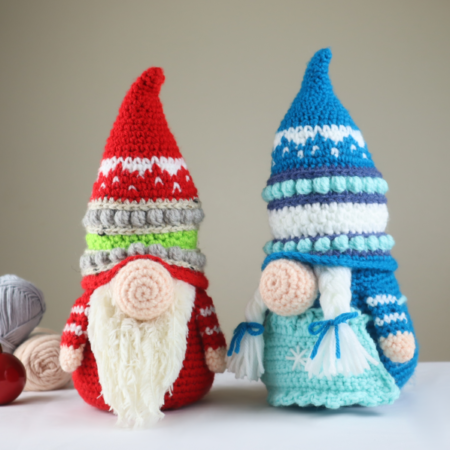 Free crochet amigurumi pattern gnome
