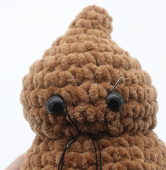 Positive Poo Crochet Pattern, Poop Toilet Theme Crochet, Funny Amigurumi  Poopy Emoji Easy Pattern, Crochet Fake Dog Poo Pattern PDF 