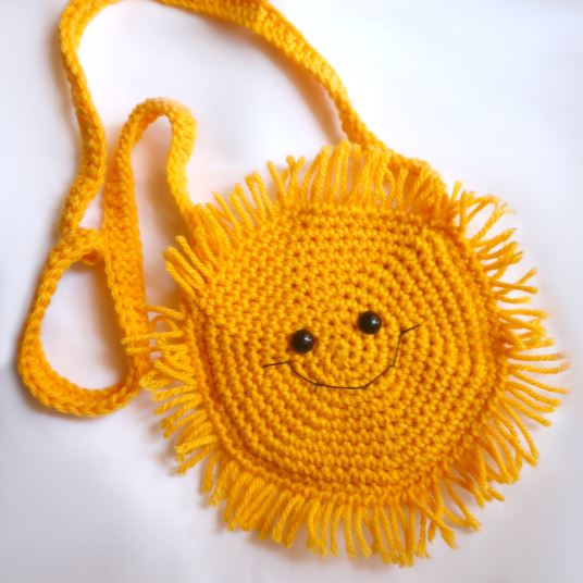 Free sun bag crochet pattern kids cute