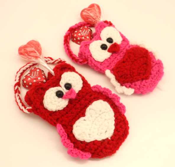 Free owl candy bag crochet pattern amigurumi