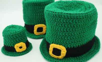 Free leprechaun hat crochet pattern all sizes st patricks day spring