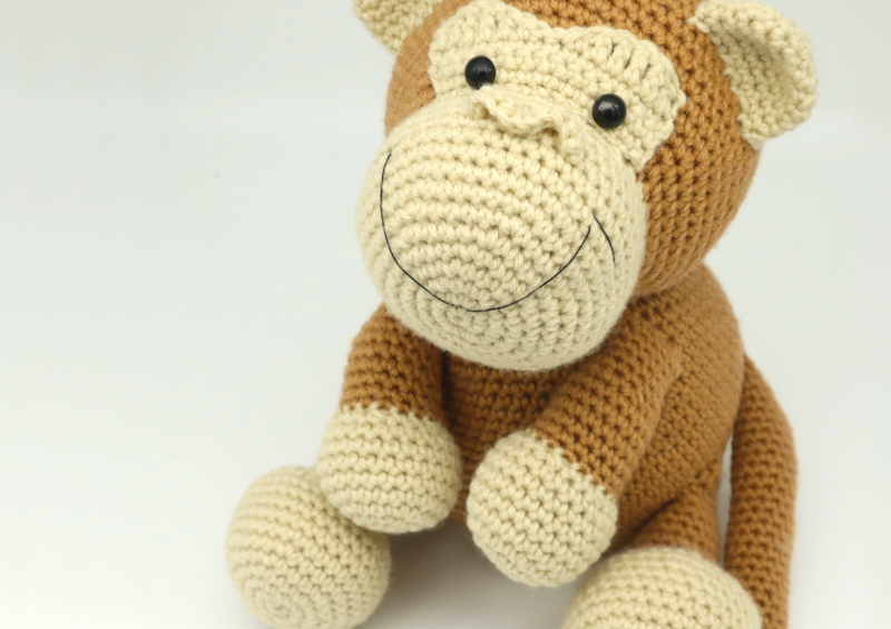Free monkey amigurumi crochet pattern