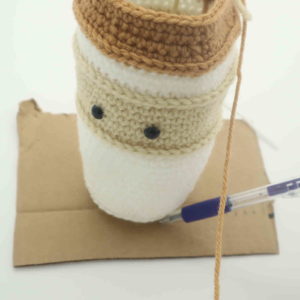 Coffee Cup Amigurumi - Free Crochet Pattern - StringyDingDing