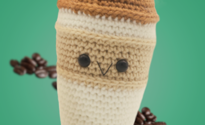 free coffee cup amigurumi crochet pattern