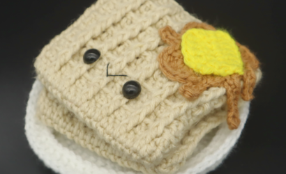 Free amigurumi waffle crochet pattern