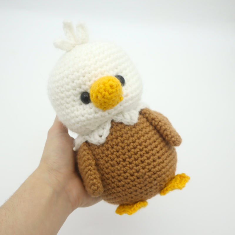 Amigurumi eagle free crochet pattern