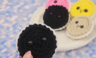 Free oreo amigurumi crochet pattern