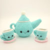 free crochet pattern tea set