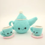 Tea Set: Tea pot and tea cup amigurumi- Free Crochet Pattern