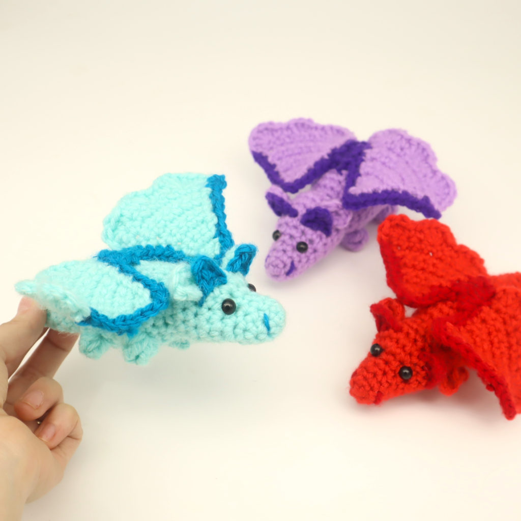 Free Mini Dragon Amigurumi Crochet Pattern