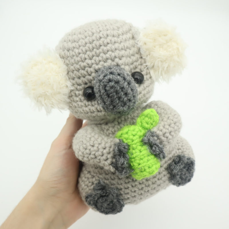 free crochet koala amigurumi crochet pattern