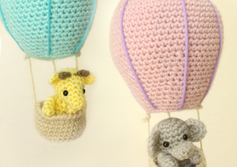 Air balloon amigurumi crochet pattern free