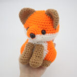 Free amigurumi fox crochet pattern