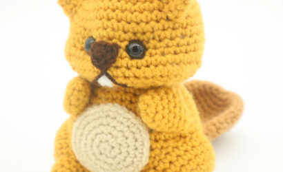 Free beaver amigurumi crochet pattern