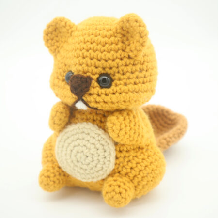 Free beaver amigurumi crochet pattern