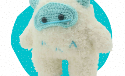Free cute yeti amigurumi crochet pattern