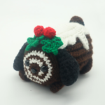 Yule Log Dog Amigurumi – Free Crochet Pattern