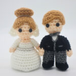 Bride and Groom Wedding Amigurumi – Free Crochet Pattern