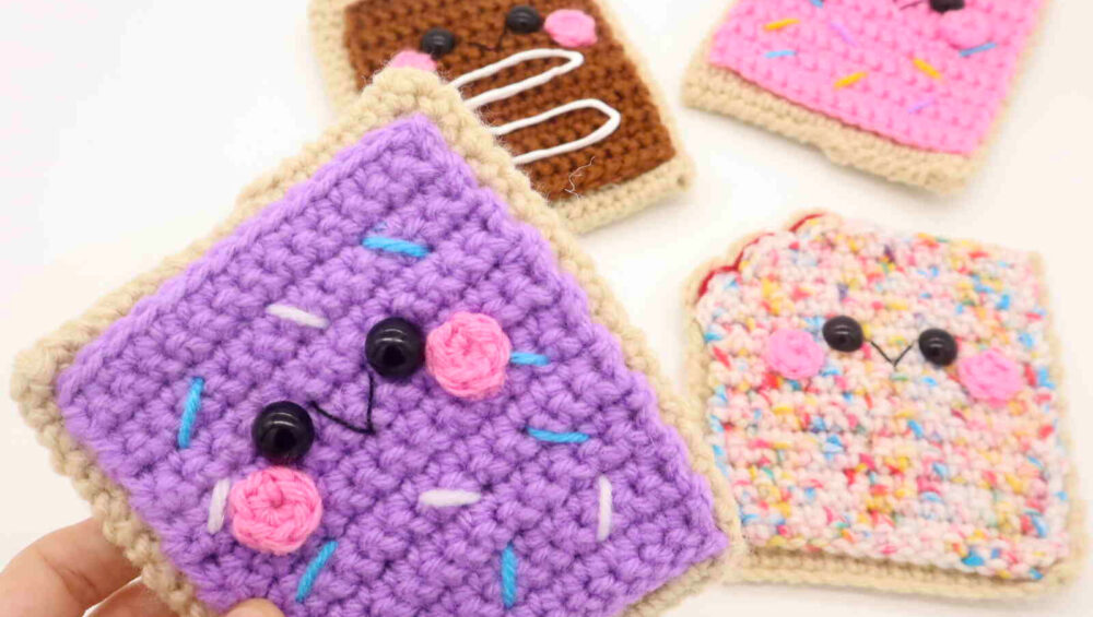 Free poptart amigurumi crochet pattern cute