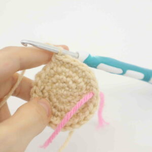 Swing with girl crochet tutorial(7) 