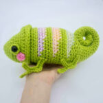 Chameleon Amigurumi – Free Crochet Pattern