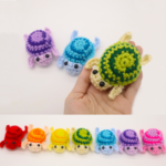No-Sew Turtle Amigurumi – Free Crochet Pattern