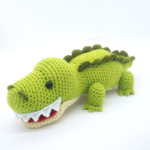 Free alligator amigurumi crochet pattern