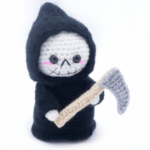 Free grim reaper amigurumi crochet pattern