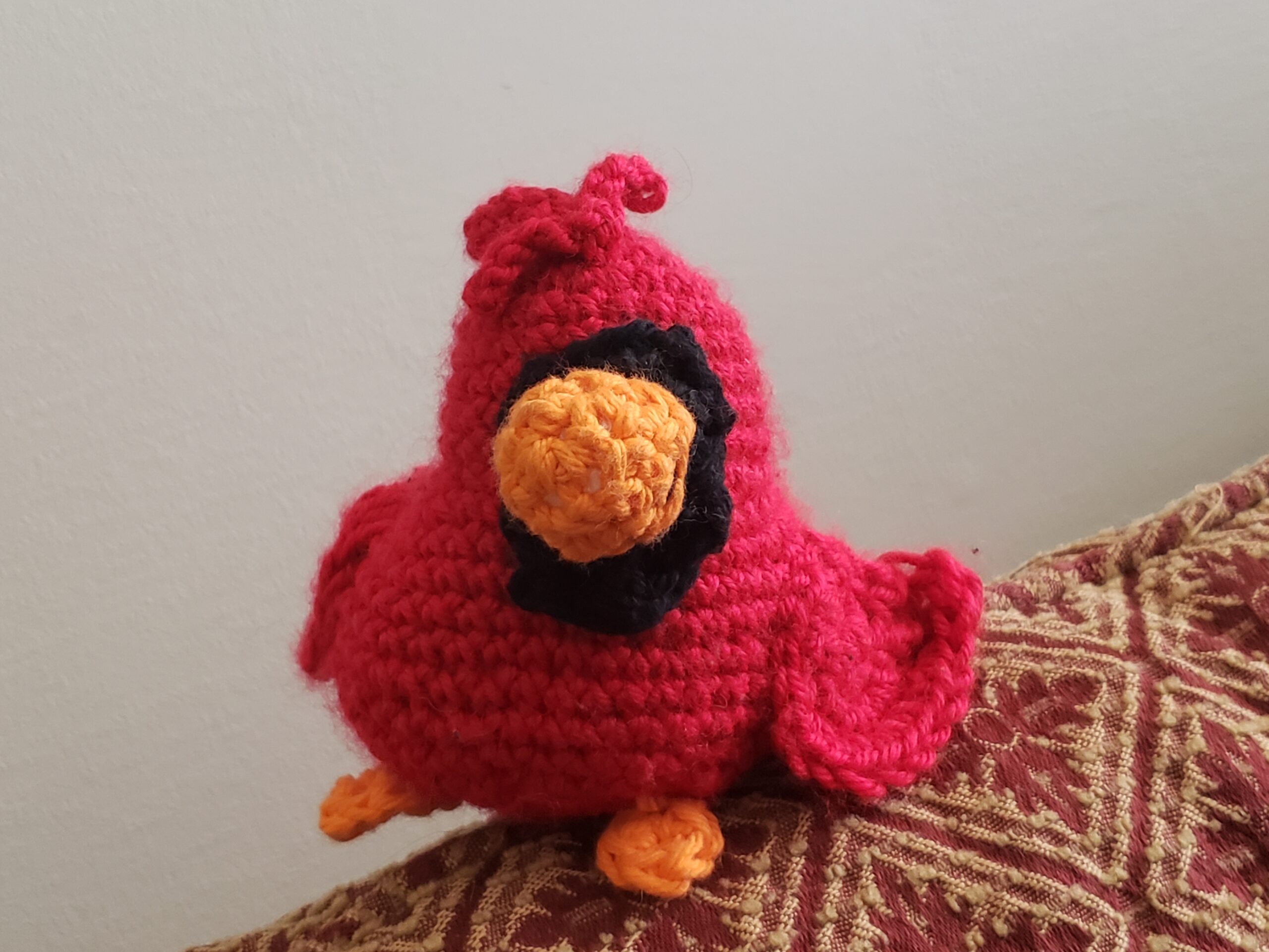 Cardinal Amigurumi - PDF Crochet Pattern