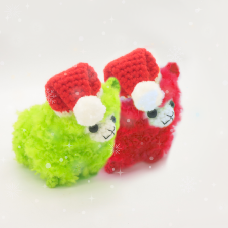 Free Christmas Alpacas Amigurumi Crochet pattern