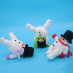 Tumbling Snowmen Amigurumi – Free Crochet Pattern