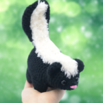 Free skunk amigurumi crochet pattern cute
