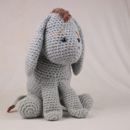 Free classic eeyore winnie the pooh amigurumi crochet pattern