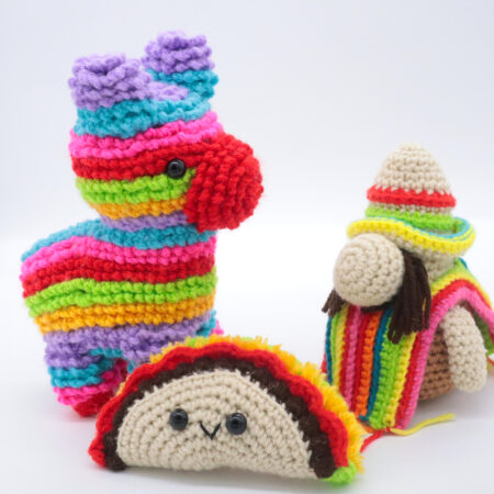 Free cinco de mayo mexican amigurumi crochet pattern bundle set