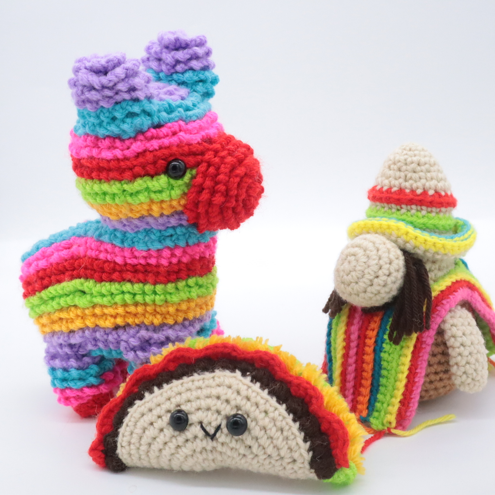 Free cinco de mayo mexican amigurumi crochet pattern bundle