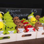 Positive Veggies: Corn, Potato, Pickle, and Tomato Amigurumi – Free Crochet Pattern
